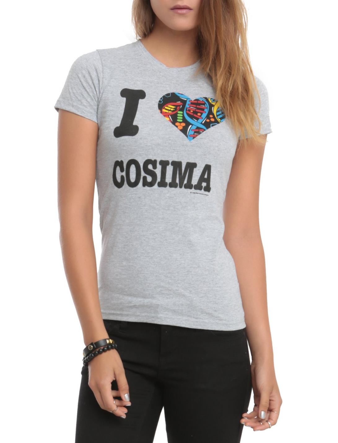 Orphan Black I (Heart) Cosima Girls T-Shirt, , hi-res