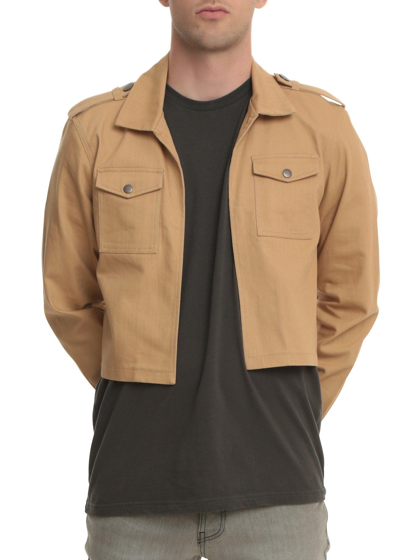 XXX RUDE Tan Denim Jacket, , hi-res