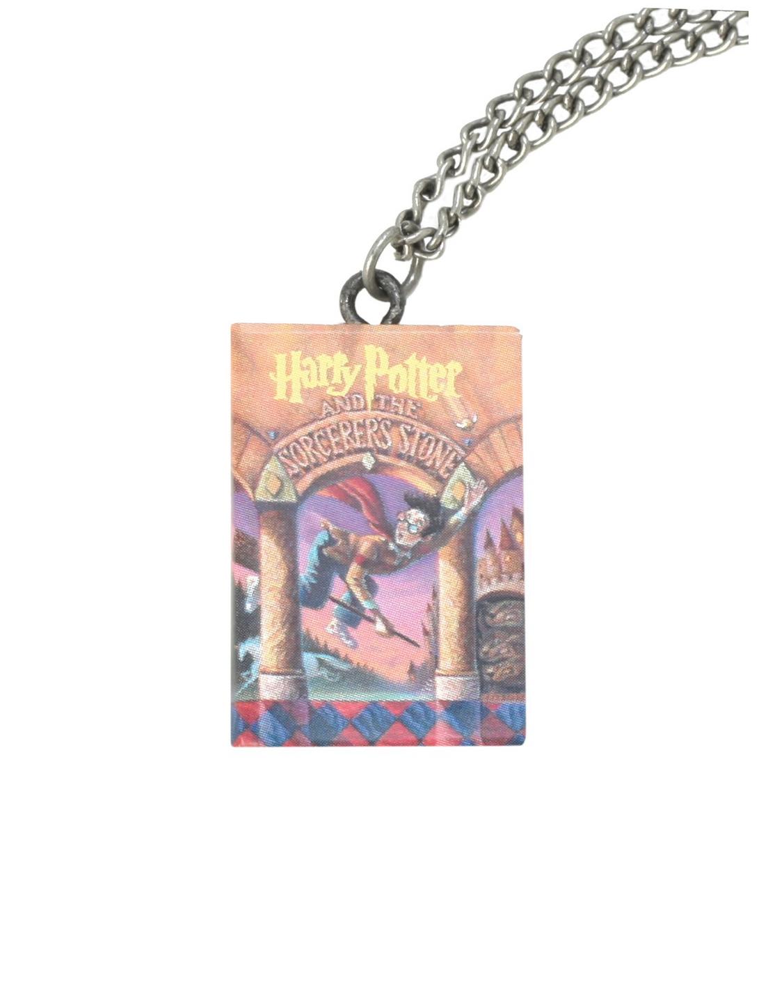 Harry Potter And The Sorcerer's Stone Book Necklace, , hi-res