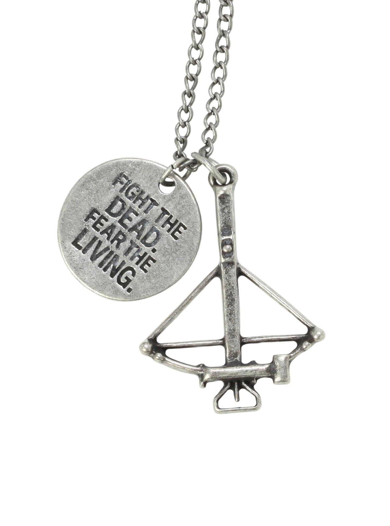 The Walking Dead Crossbow Necklace, , hi-res