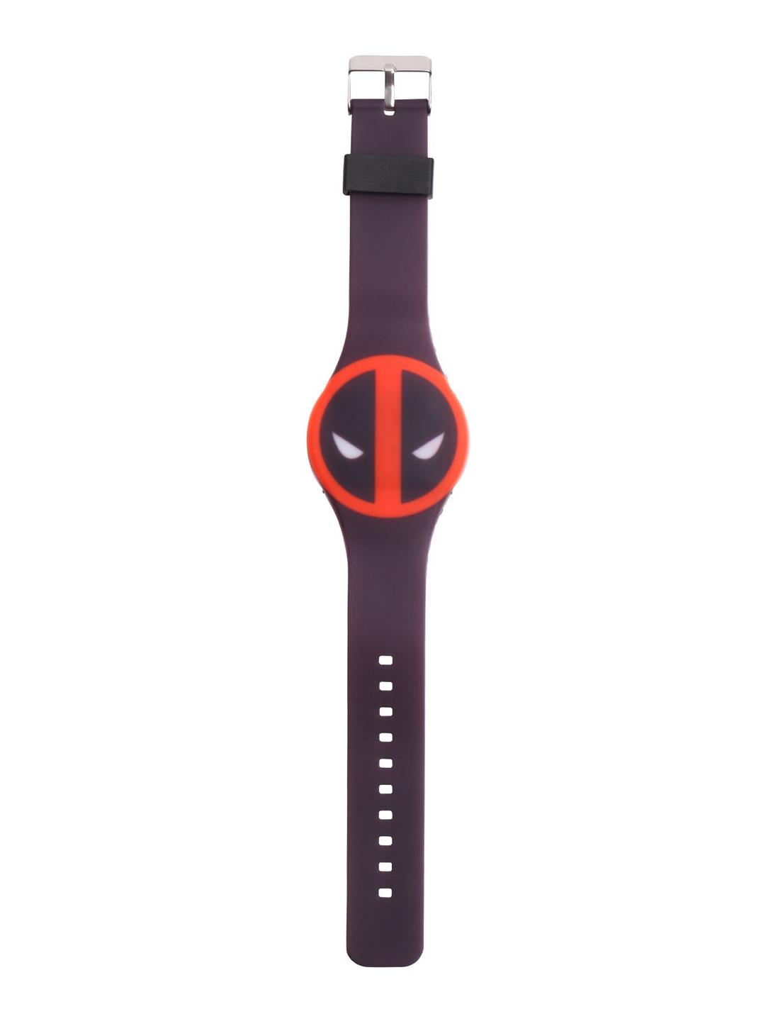 Marvel Deadpool Rubber LED Watch, , hi-res