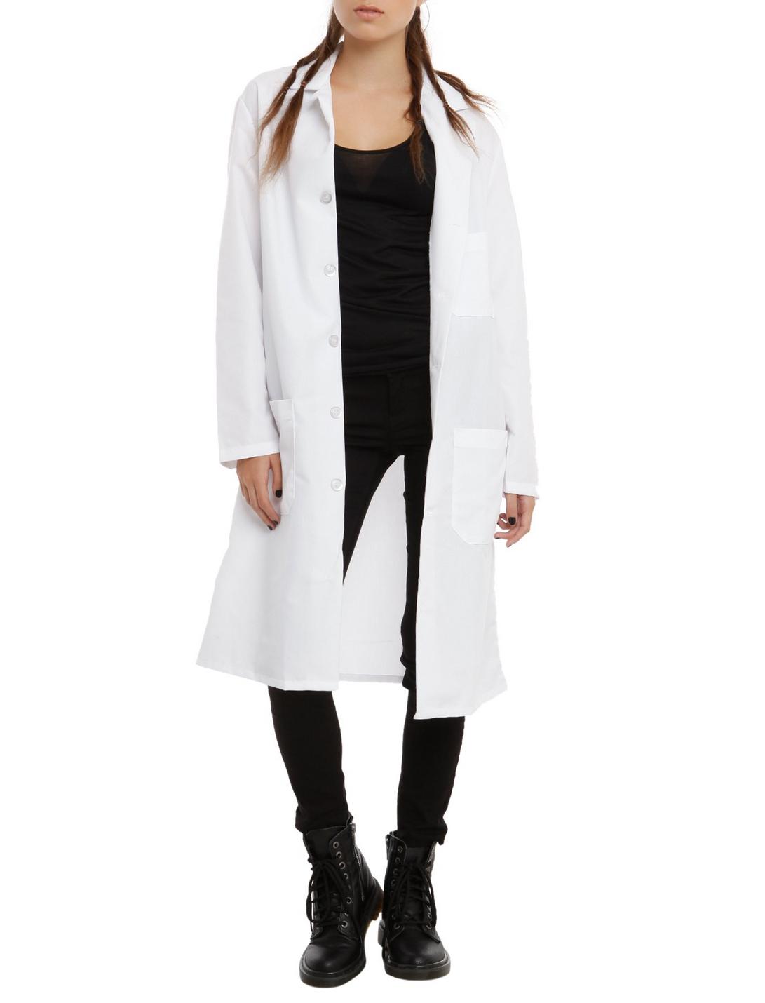 Scientist Lab Coat, BLACK, hi-res
