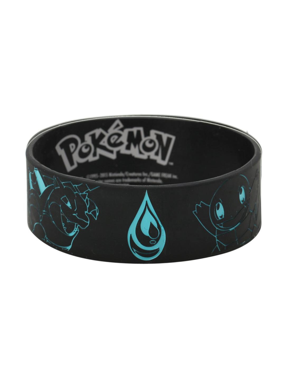 Pokemon Water Characters Rubber Bracelet, , hi-res
