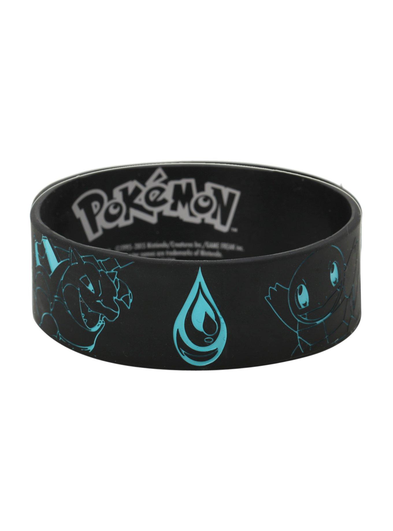 Pokemon Water Characters Rubber Bracelet, , hi-res