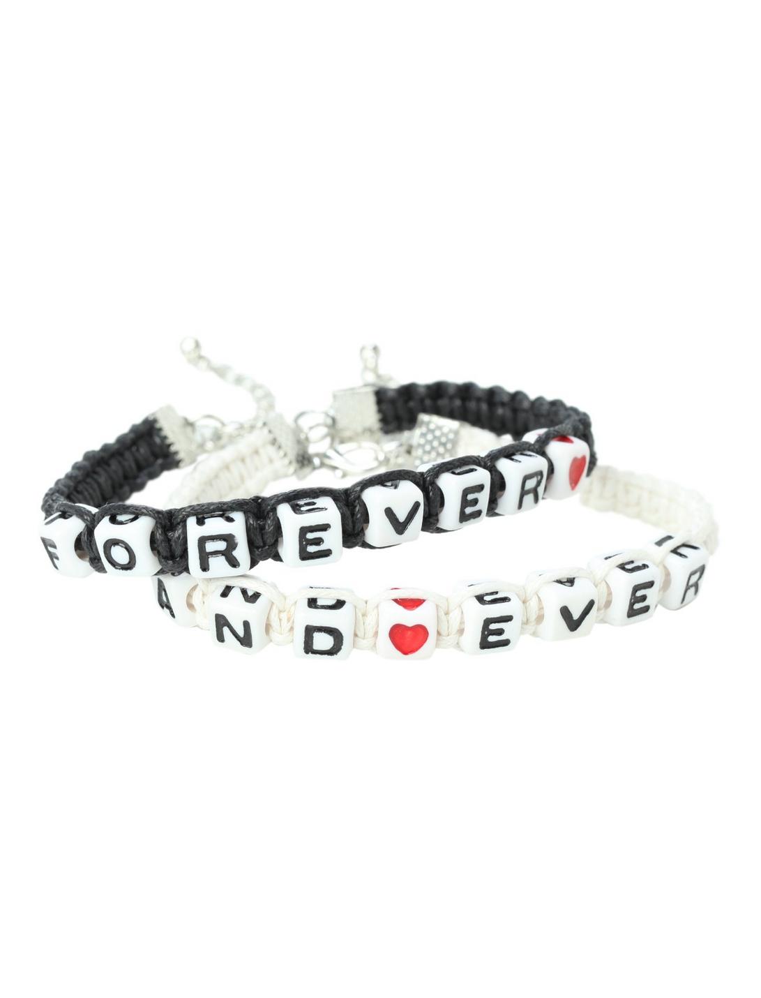 LOVEsick Forever And Ever Bead Bracelet 2 Pack, , hi-res