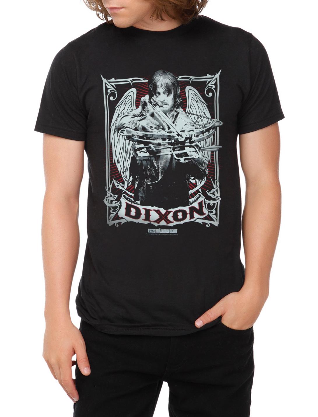 The Walking Dead Saint Daryl T-Shirt, BLACK, hi-res