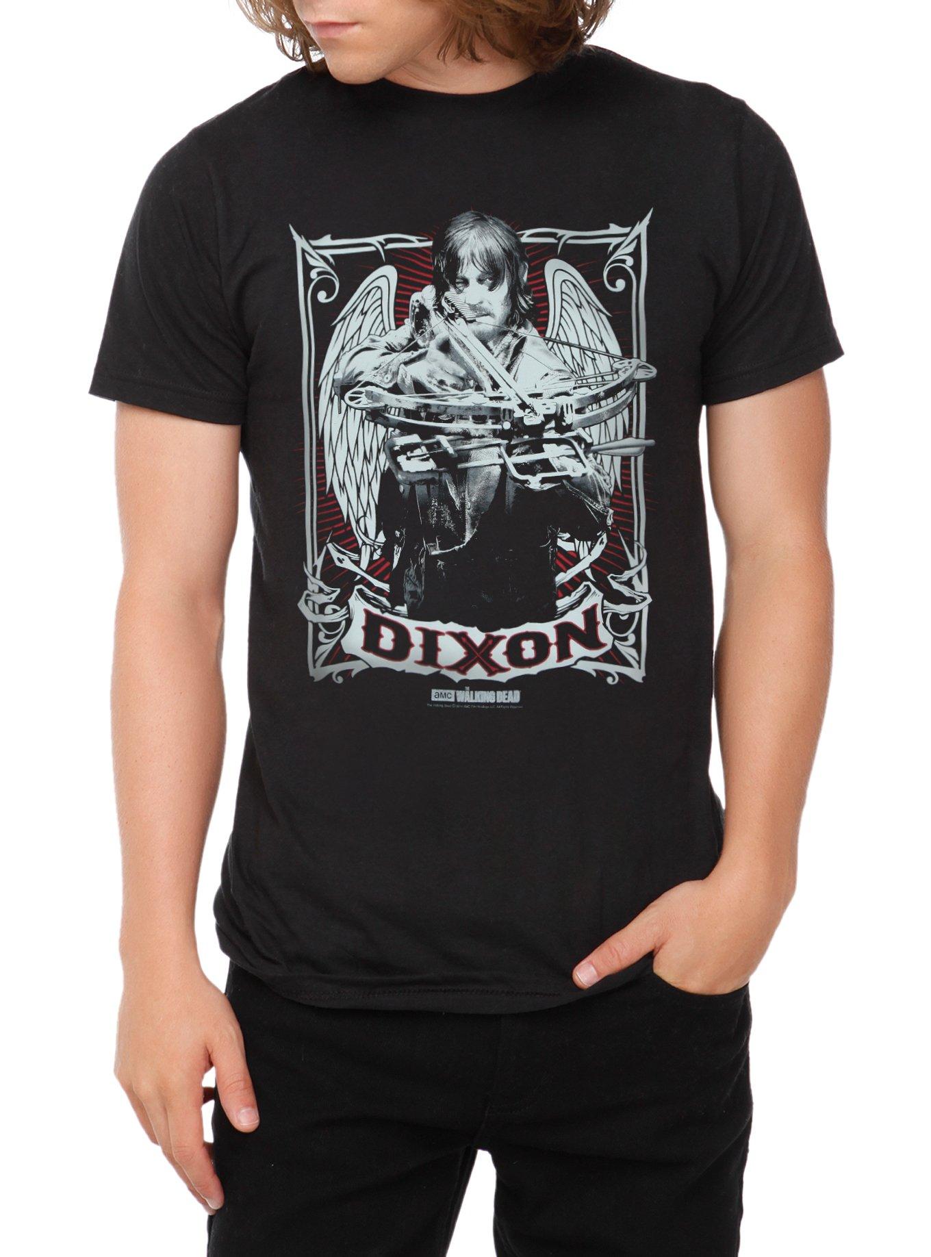 The Walking Dead Saint Daryl T-Shirt, BLACK, hi-res