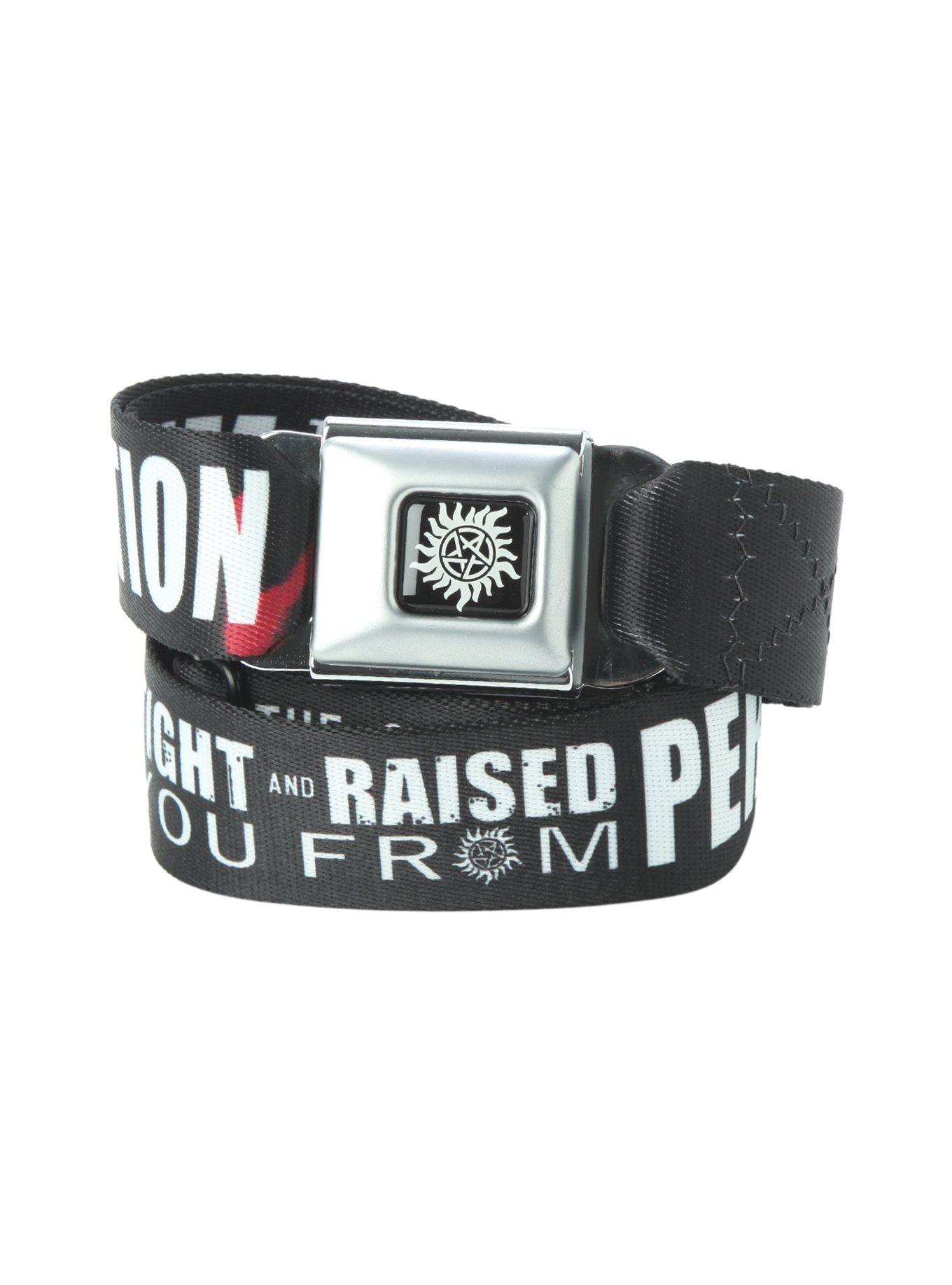 Supernatural Perdition Seat Belt Belt Hot Topic