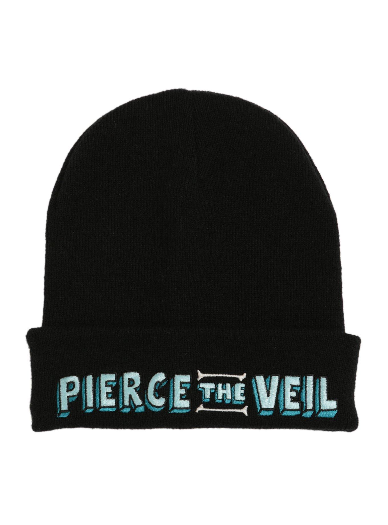 Pierce The Veil Logo Watchman Beanie, , hi-res