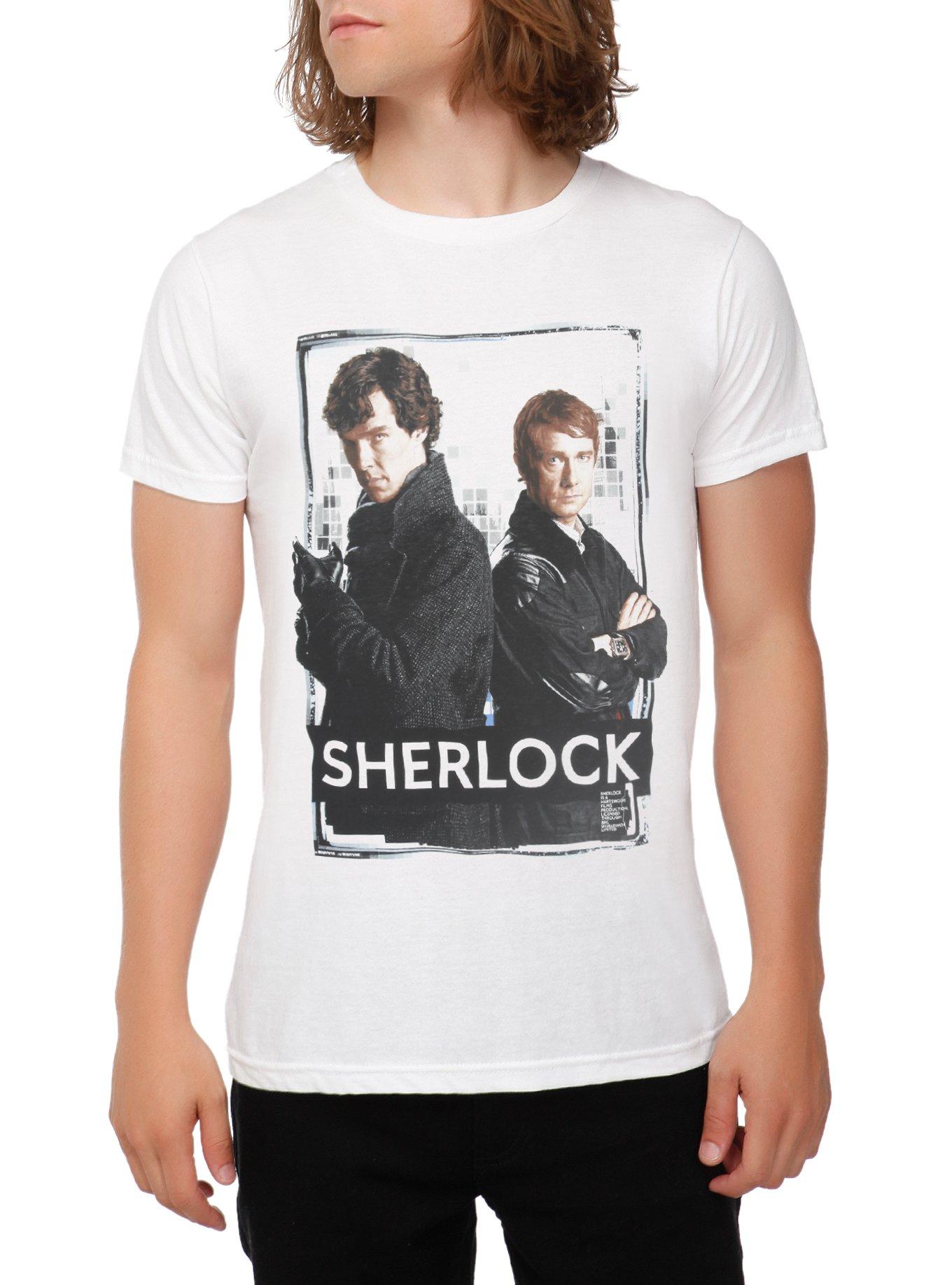 Sherlock Sherlock And Watson T-Shirt, , hi-res