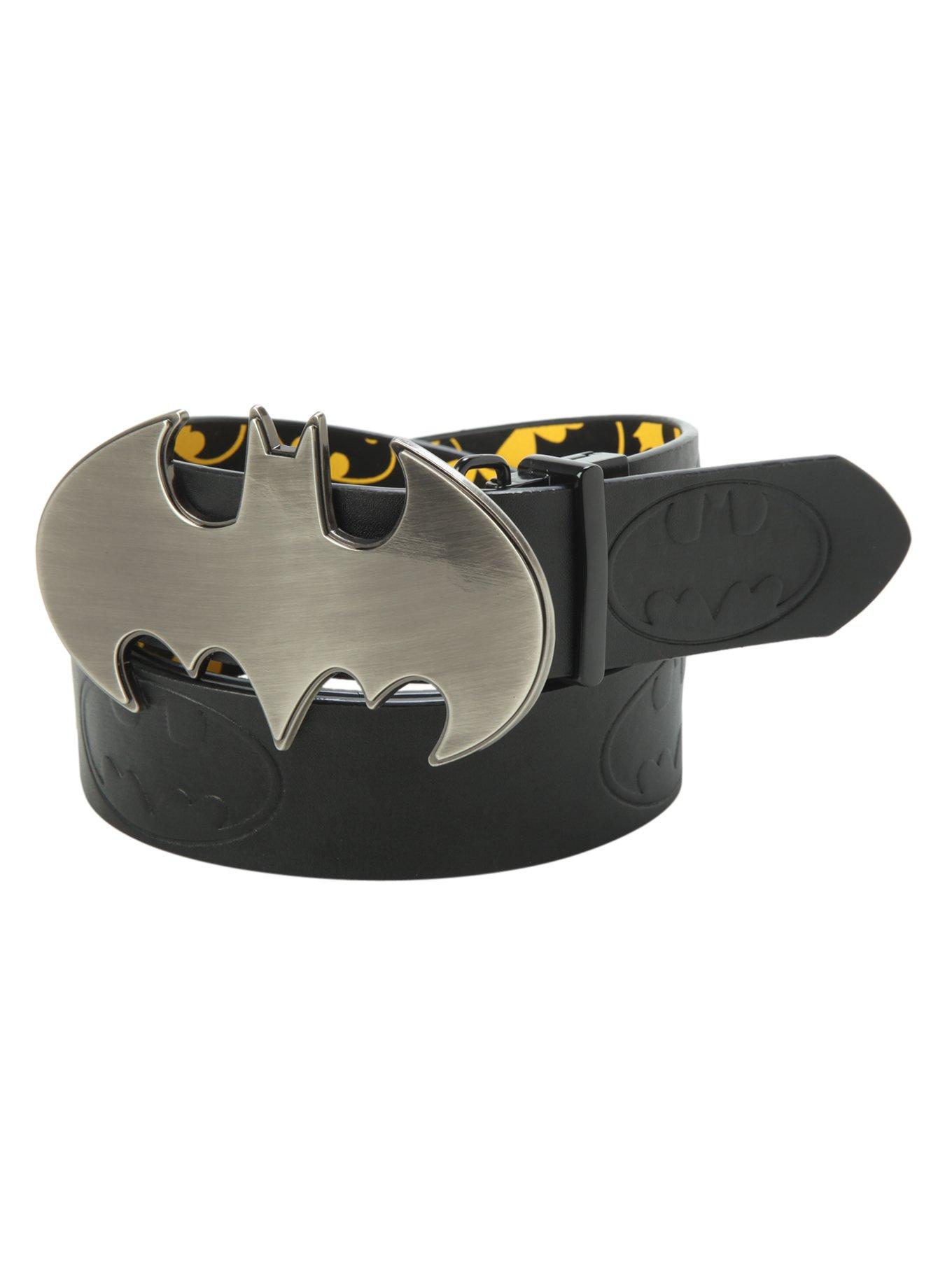 DC Comics Batman Reversible Belt & Buckle | Hot Topic