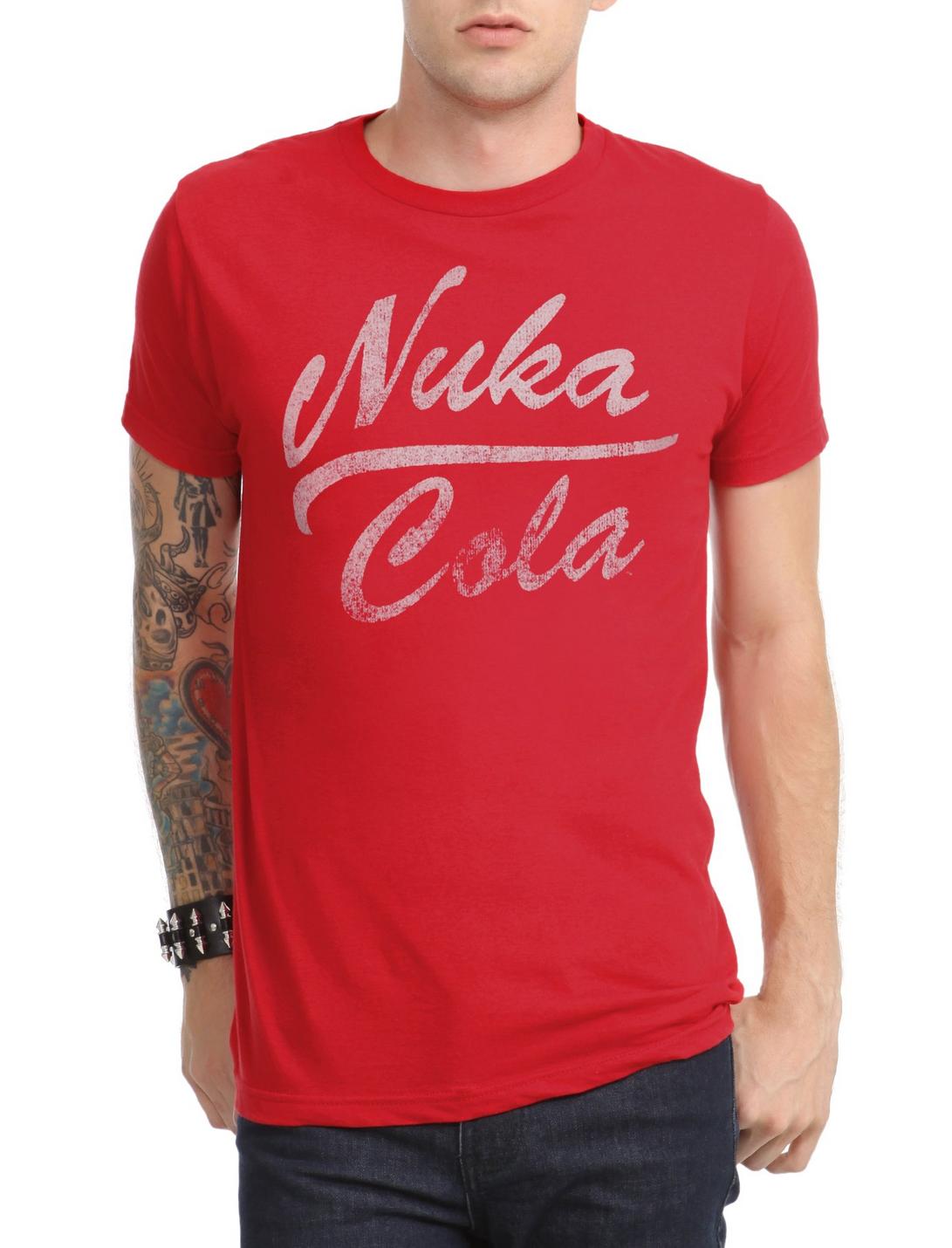 Fallout Nuka-Cola Logo T-Shirt, BLACK, hi-res