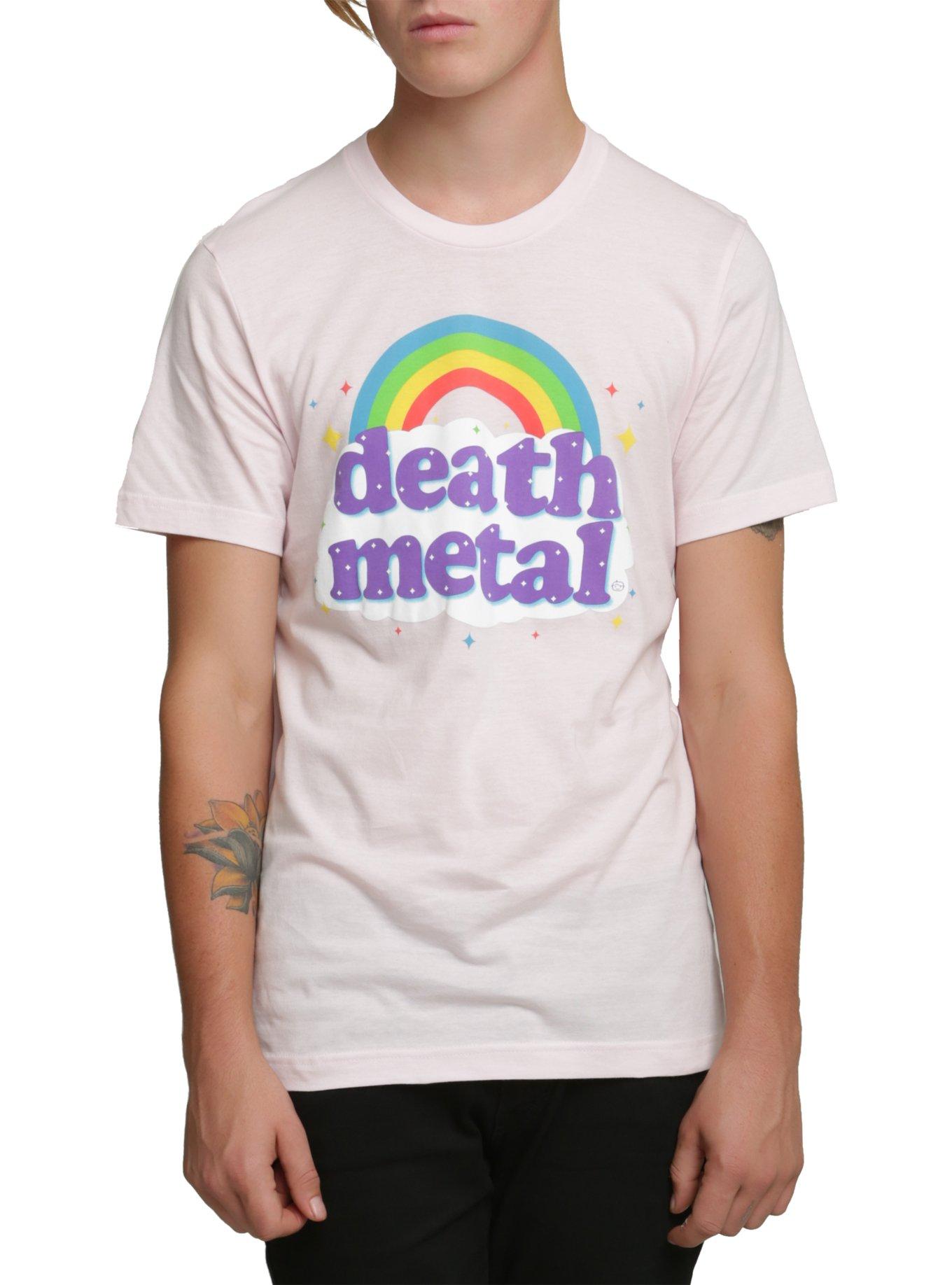 Death Metal Rainbow T-Shirt | Hot Topic