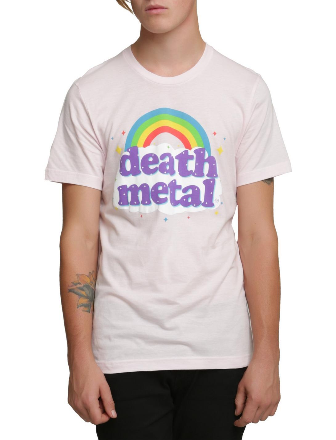 Death Metal Rainbow T-Shirt, , hi-res
