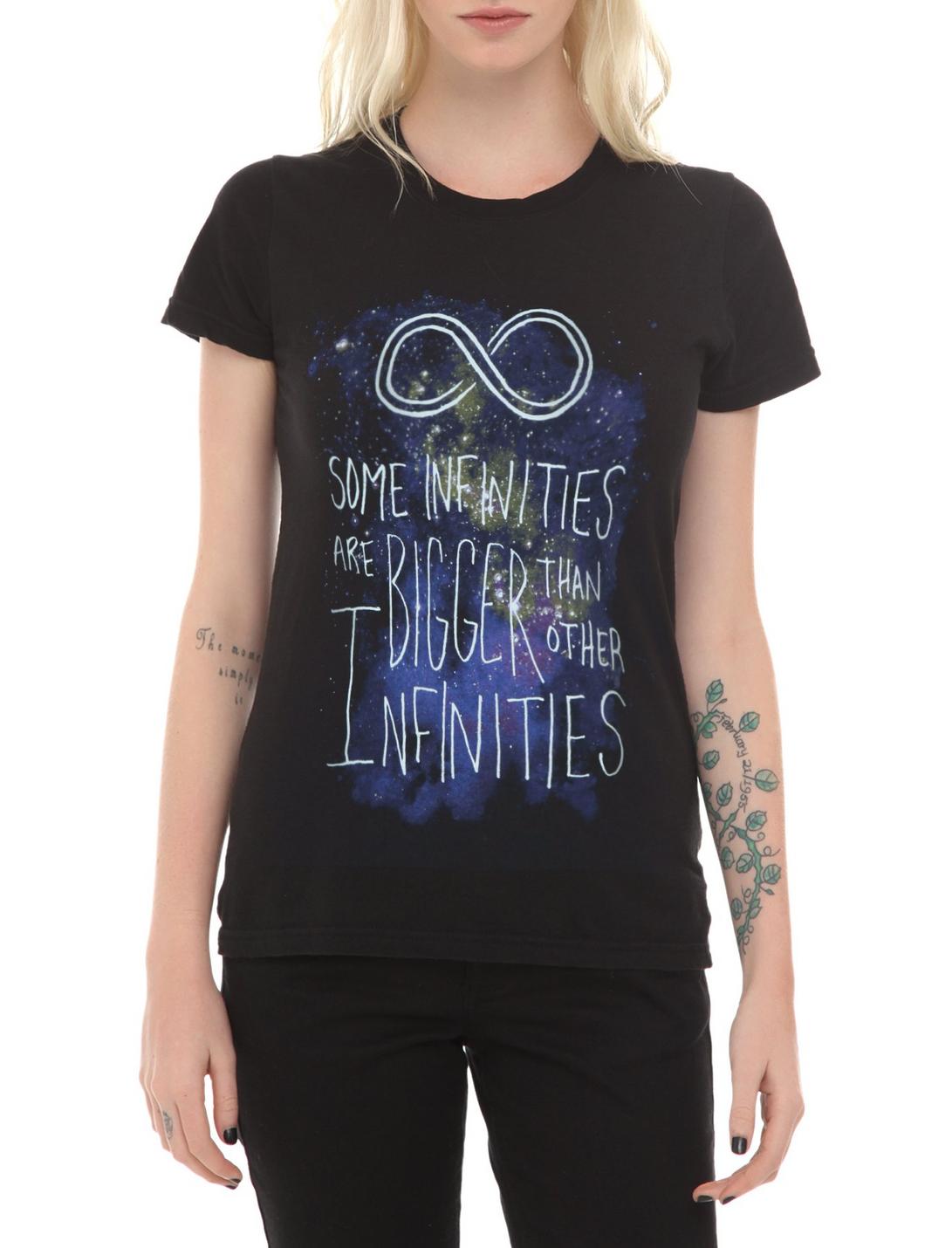 The Fault In Our Stars Some Infinities Girls T-Shirt, BLACK, hi-res