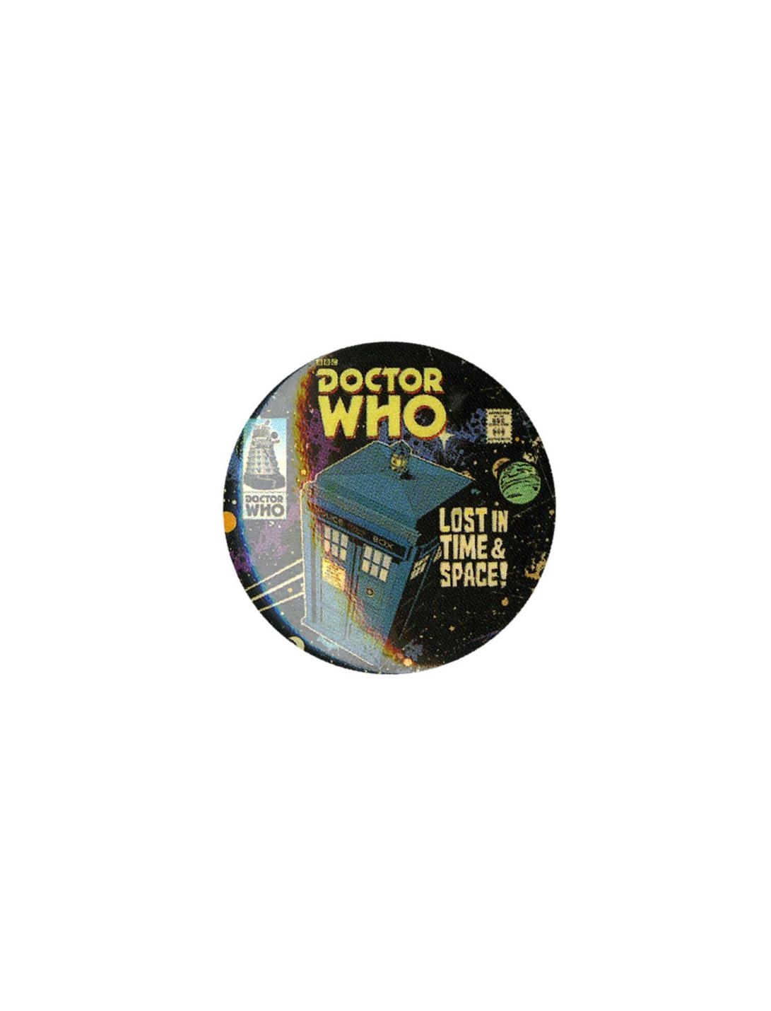 Doctor Who Comic TARDIS Pin, , hi-res