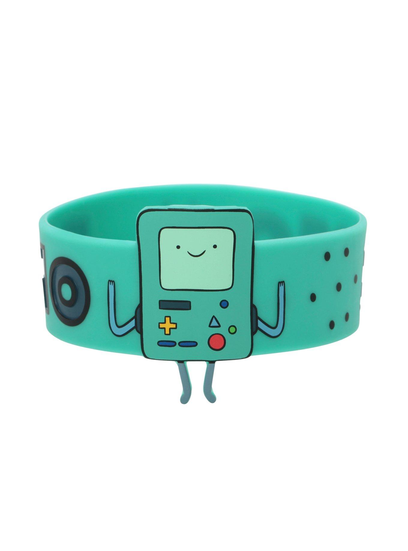 Adventure Time BMO Die-Cut Rubber Bracelet, , hi-res