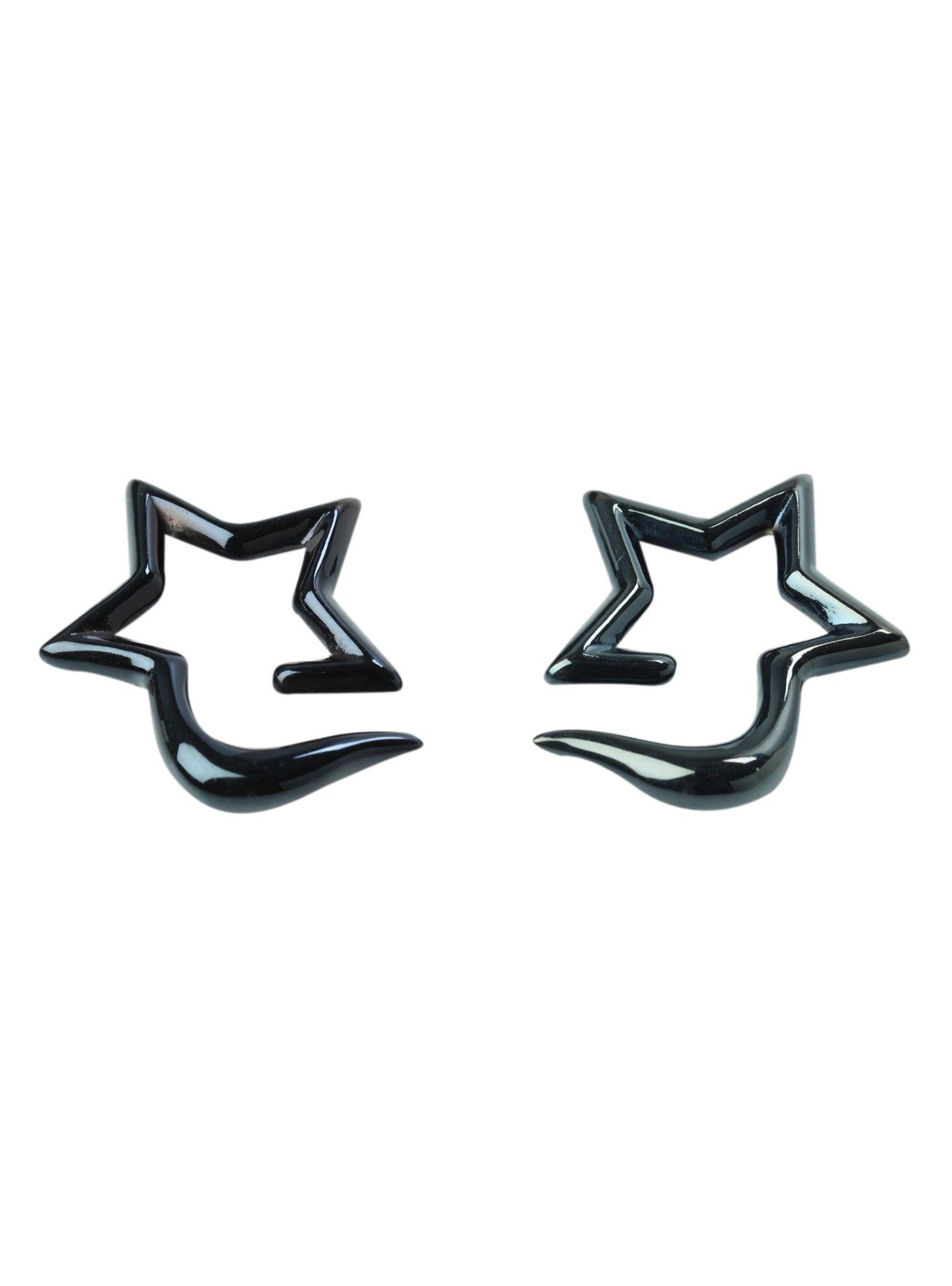 Steel Black Star Pincher 2 Pack, BLACK, hi-res