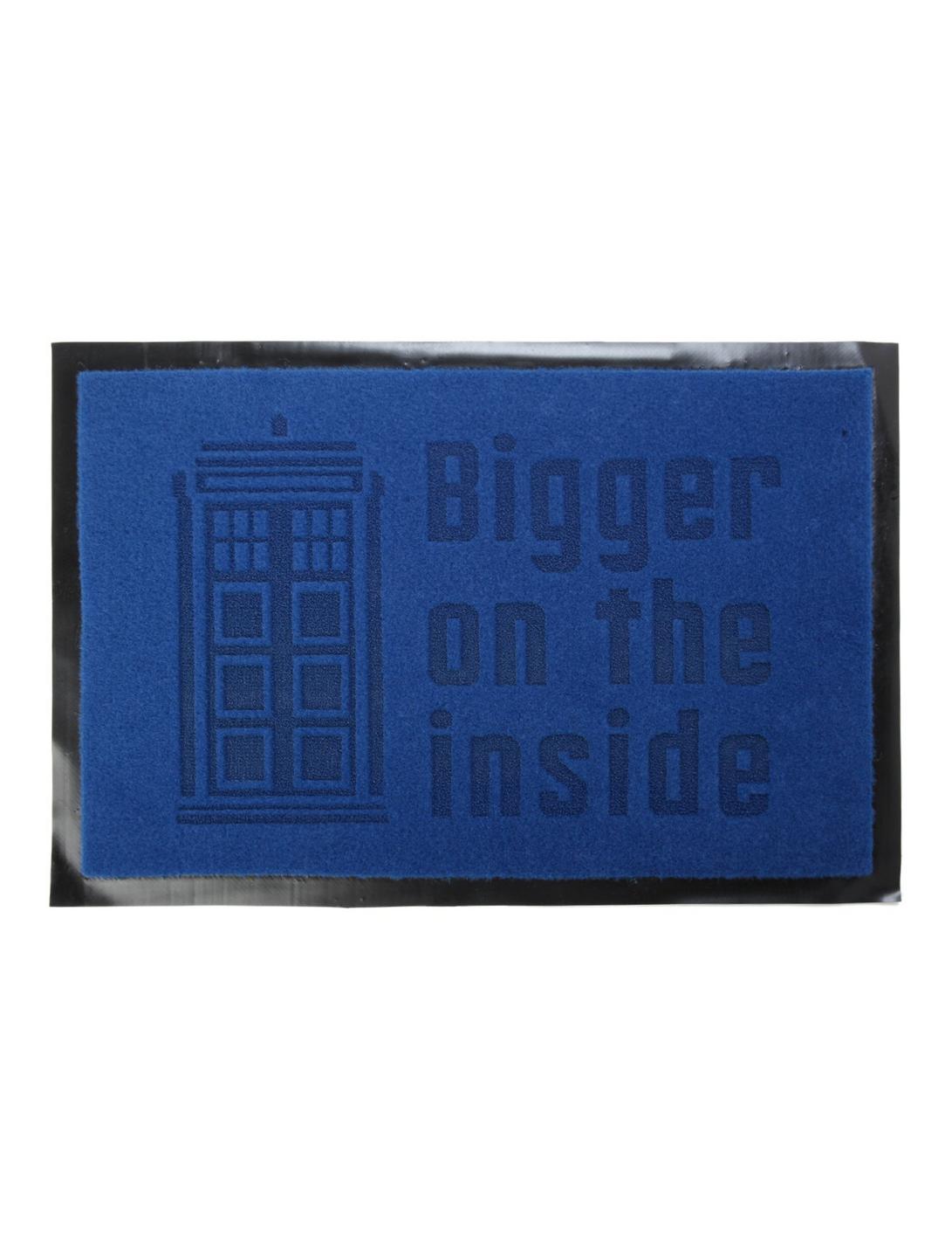 Doctor Who TARDIS Bigger On The Inside Welcome Mat, , hi-res