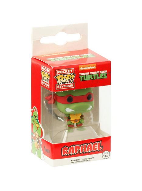 Funko Teenage Mutant Ninja Turtles Pocket Pop! Raphael Key Chain | Hot ...