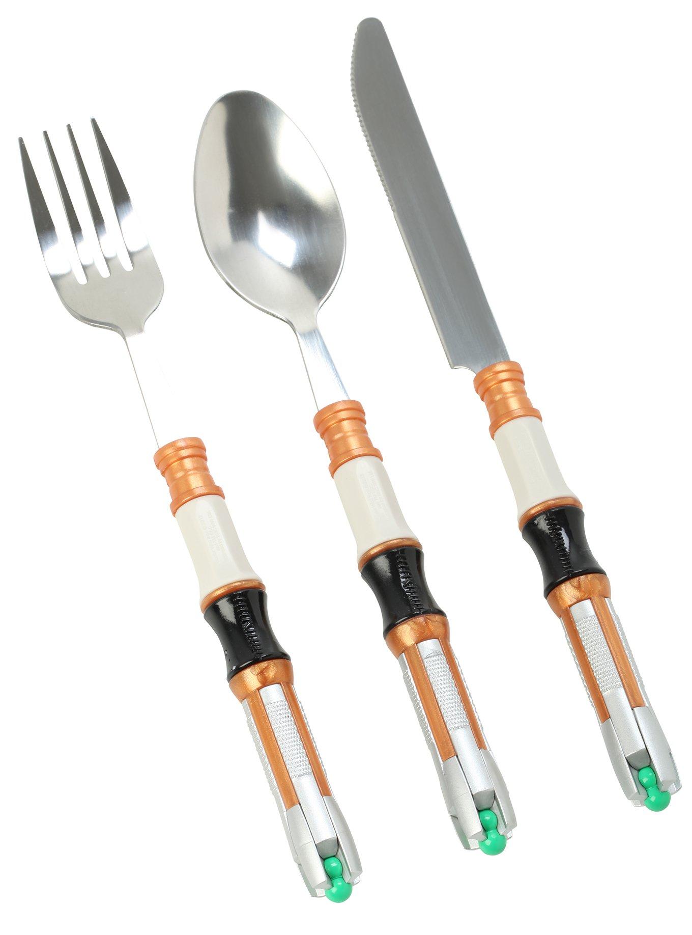 Doctor Who Cutlery Set, , hi-res