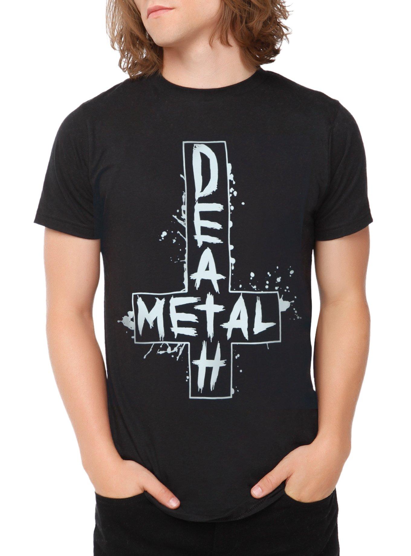DSNOP Death Metal T-Shirt, BLACK, hi-res