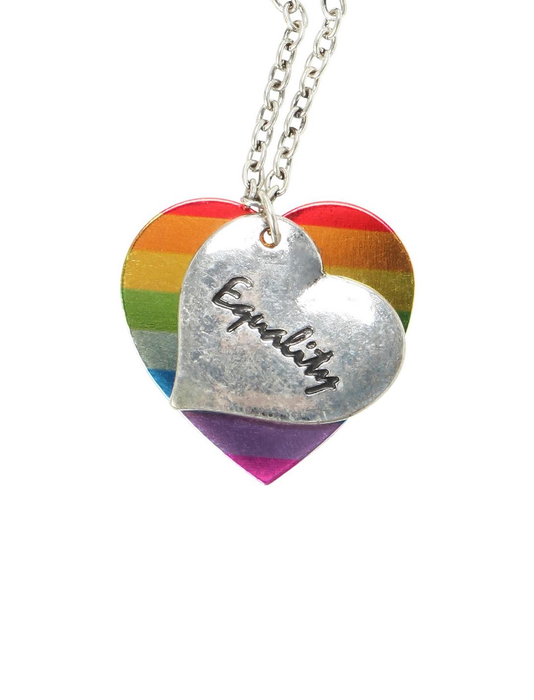 LOVEsick Equality Heart Necklace, , hi-res