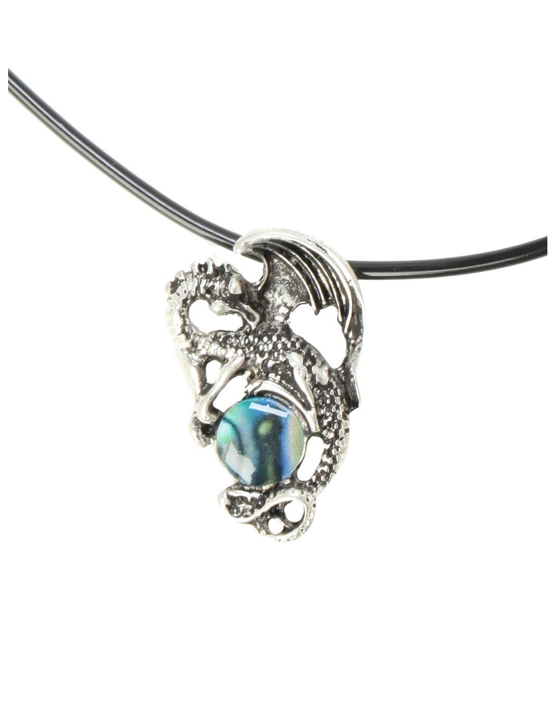 LOVEsick Dragon Marble Necklace, , hi-res