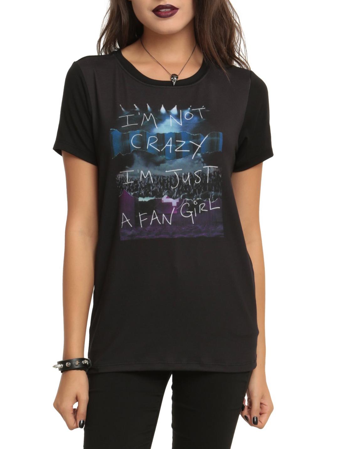 Fan Girl Girls T-Shirt, BLACK, hi-res