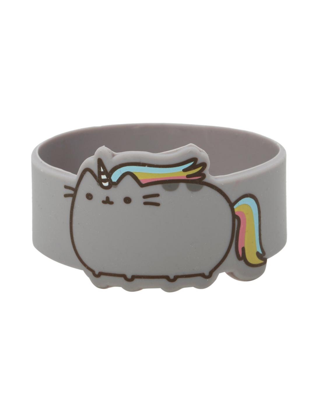 Pusheen Unicorn Die-Cut Rubber Bracelet, , hi-res