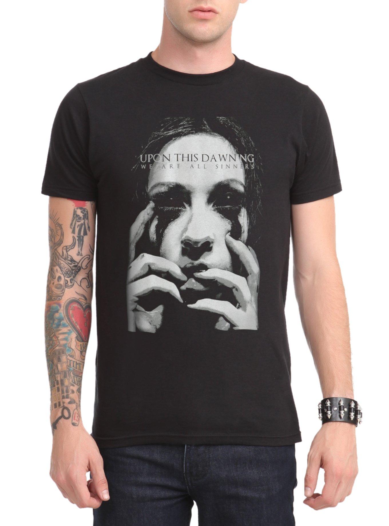 Upon This Dawning Face T-Shirt, BLACK, hi-res