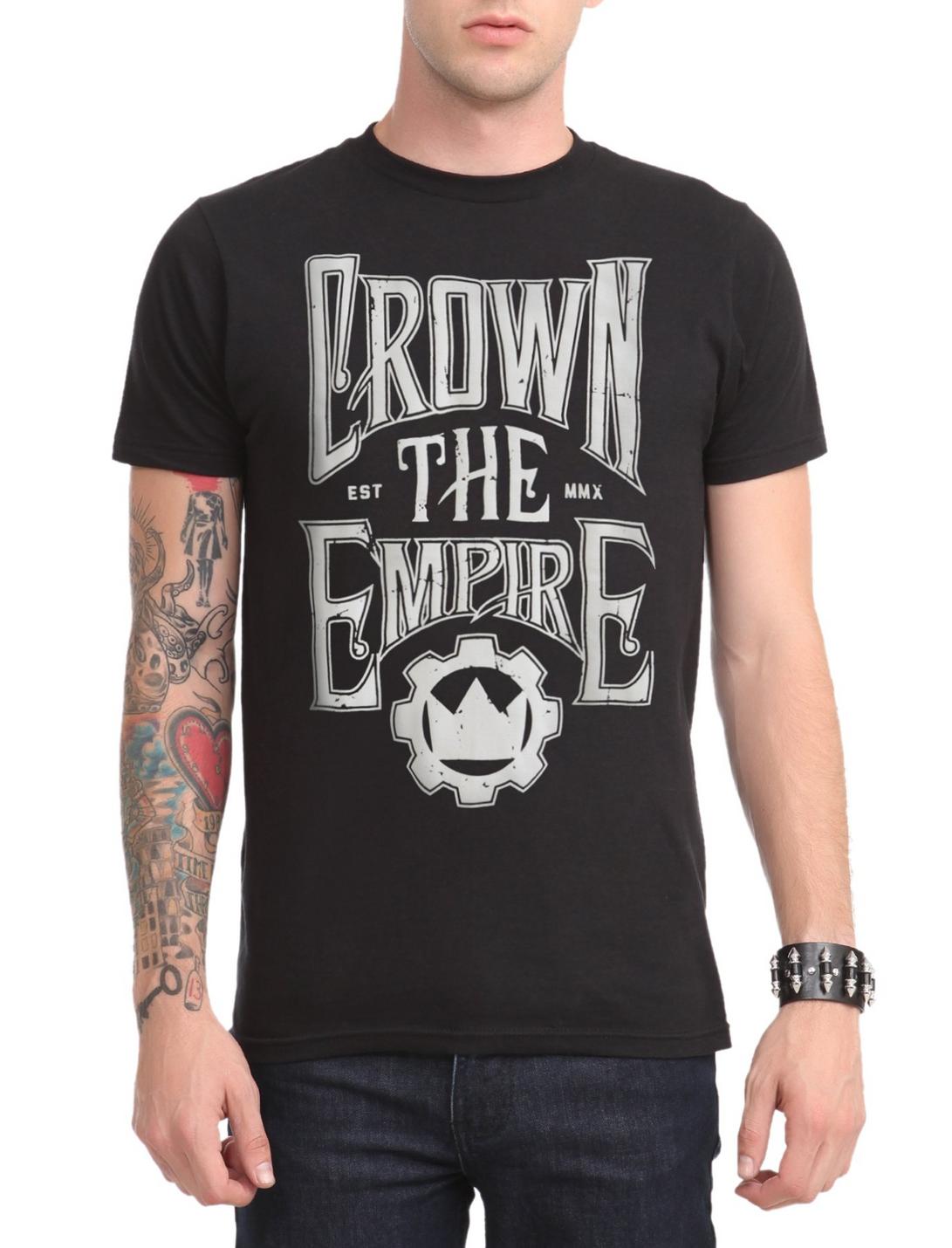 Crown The Empire Est MMX T-Shirt, BLACK, hi-res