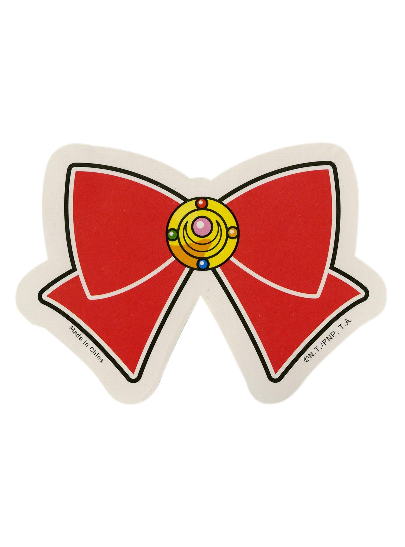 Sailor Moon Bow Sticker, , hi-res