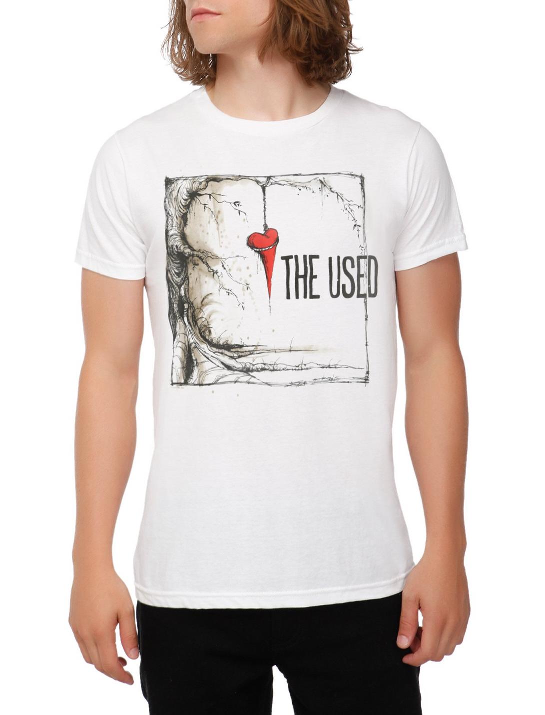 The Used In Love and Death T-Shirt, WHITE, hi-res