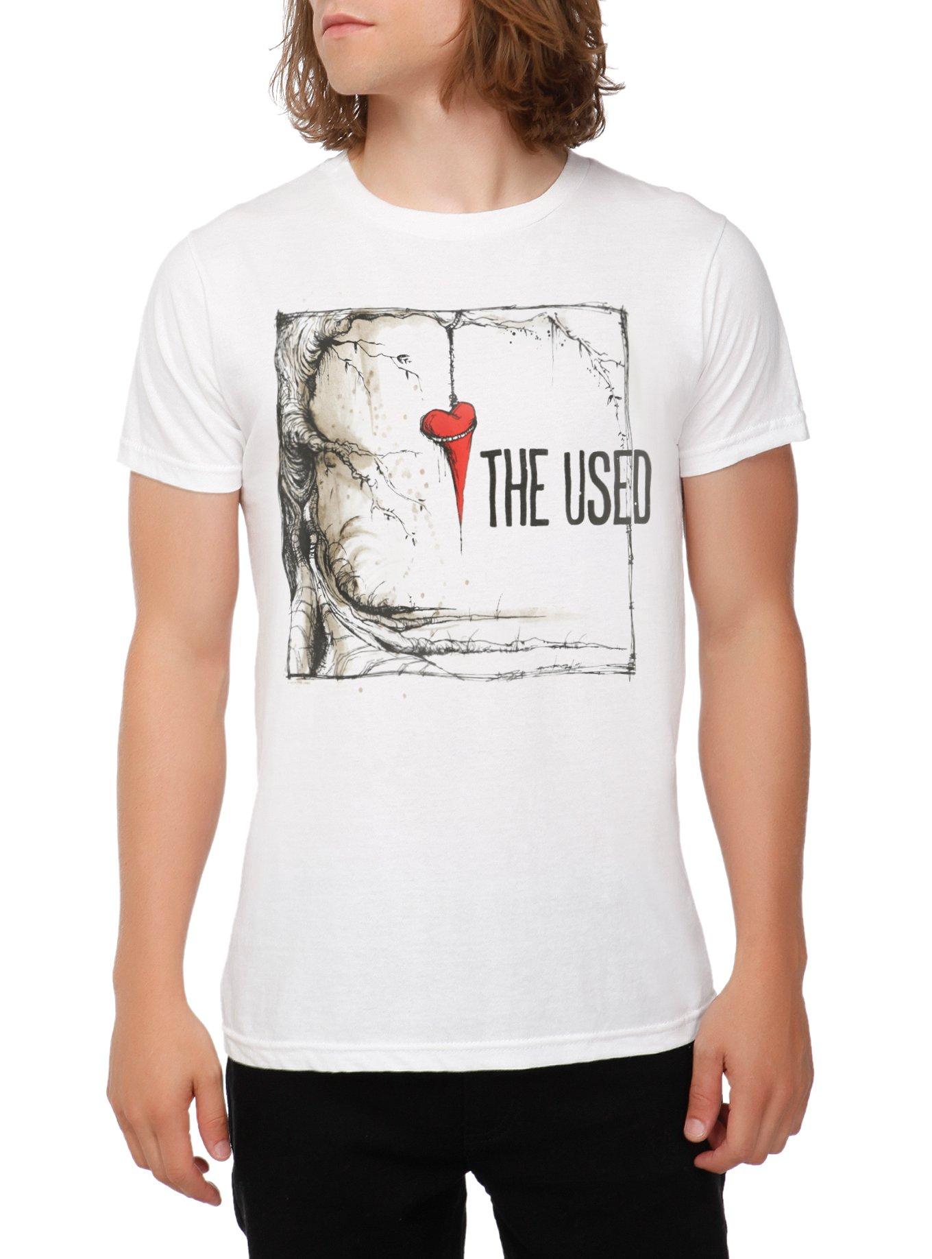 The Used In Love and Death T-Shirt, WHITE, hi-res