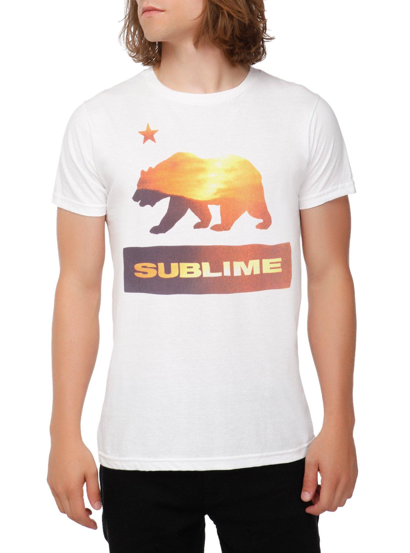Sublime California Bear T-Shirt, BLACK, hi-res