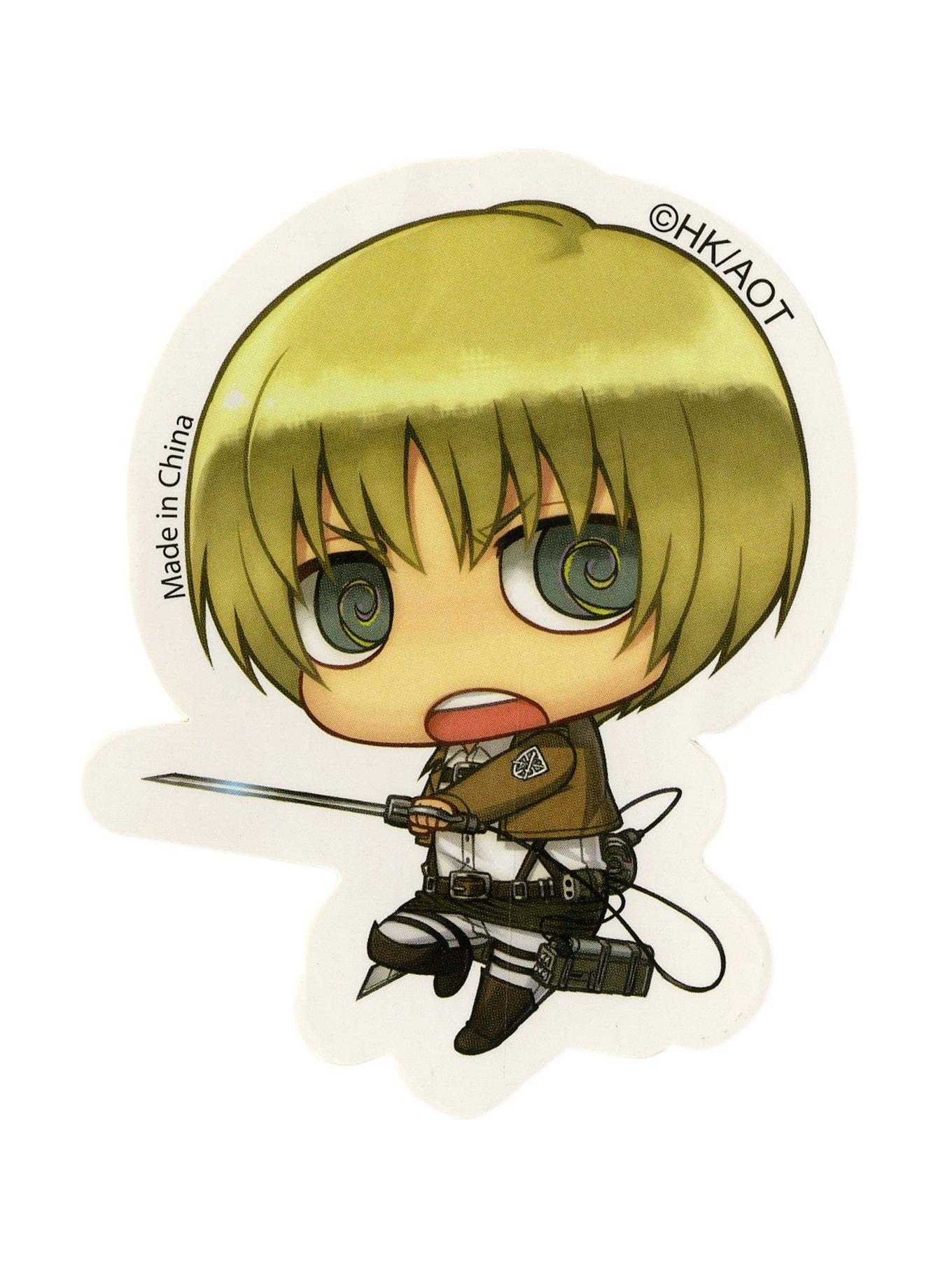 Attack On Titan Chibi Armin Sticker, , hi-res