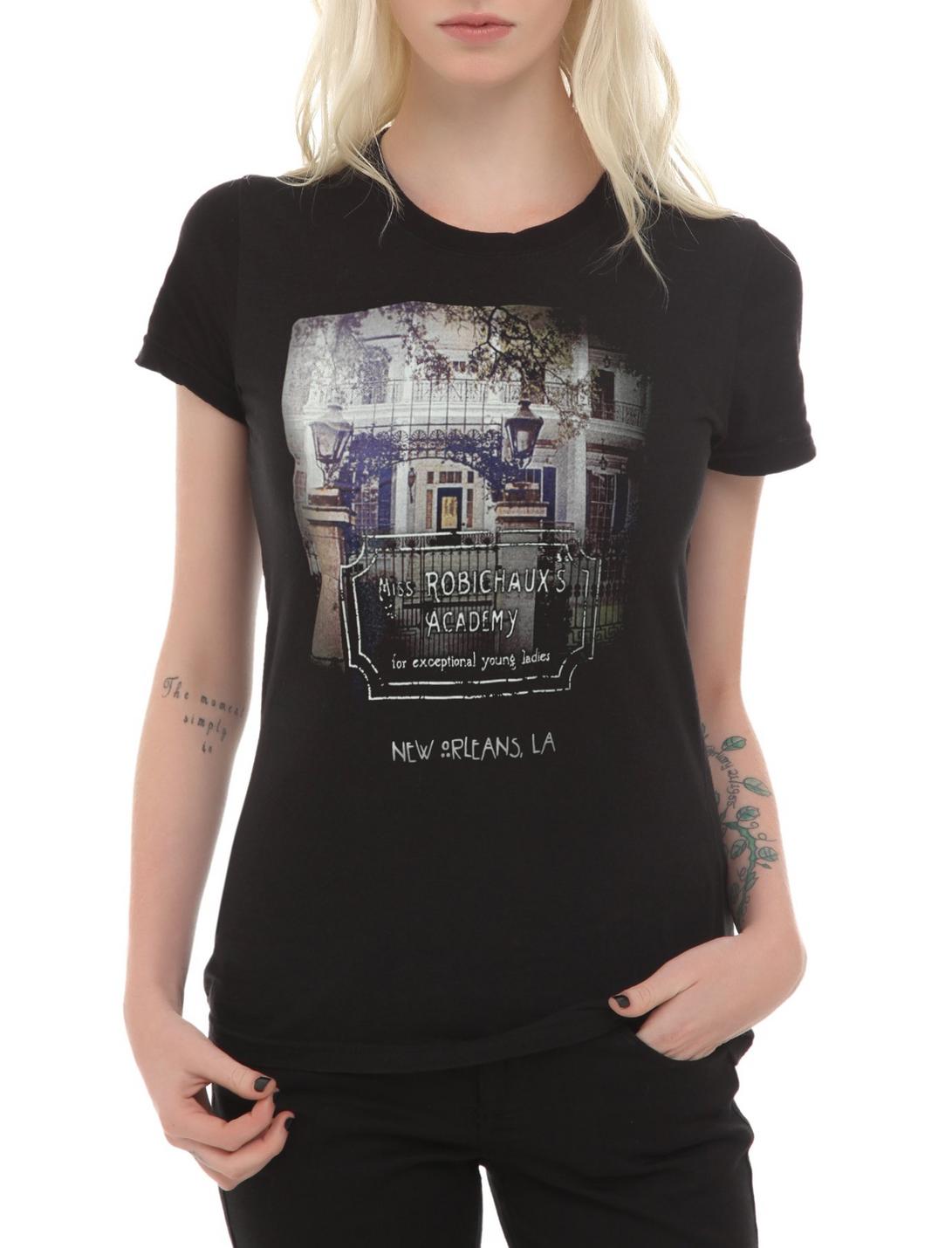 American Horror Story: Coven Academy Girls T-Shirt, BLACK, hi-res
