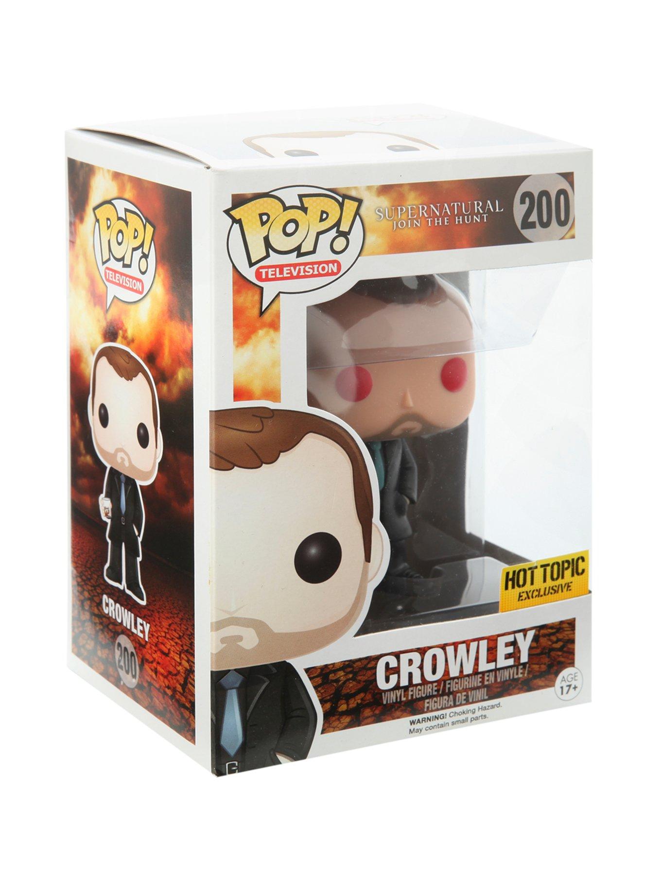 Funko Supernatural Pop! Television Crowley Vinyl Figure Hot Topic Exclusive, , hi-res
