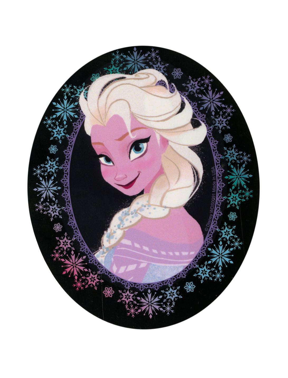 Disney Frozen Elsa Frame Sticker, , hi-res