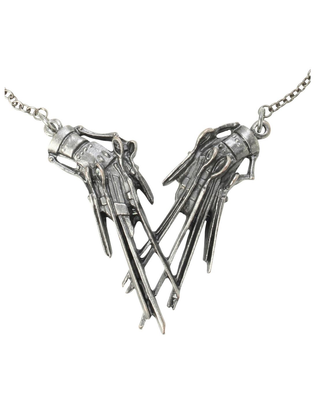 Rock Rebel Edward Scissorhands Pendant Necklace, , hi-res