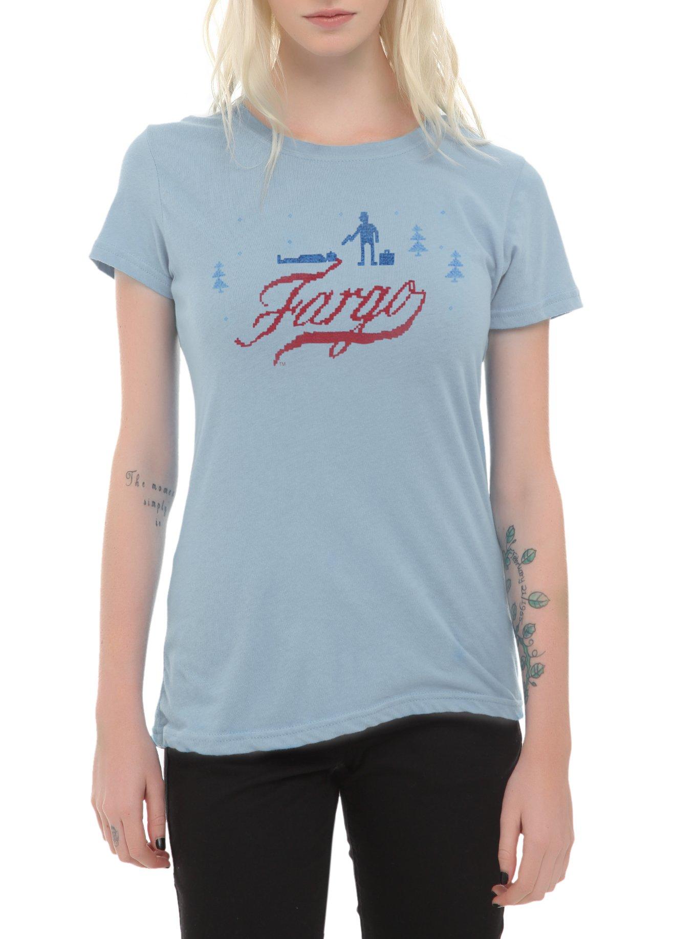 Fargo Sweater Logo Girls T-Shirt, BLACK, hi-res