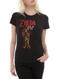 The Legend Of Zelda Majora's Mask Girls T-Shirt, BLACK, hi-res