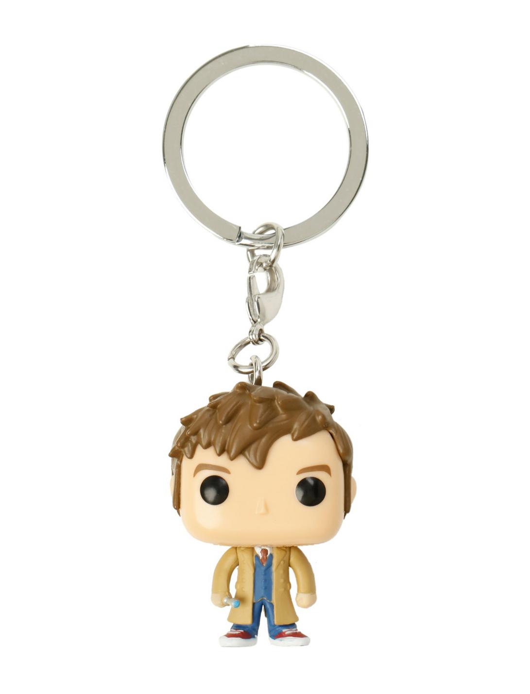 Funko Doctor Who Pocket Pop! Tenth Doctor Key Chain, , hi-res