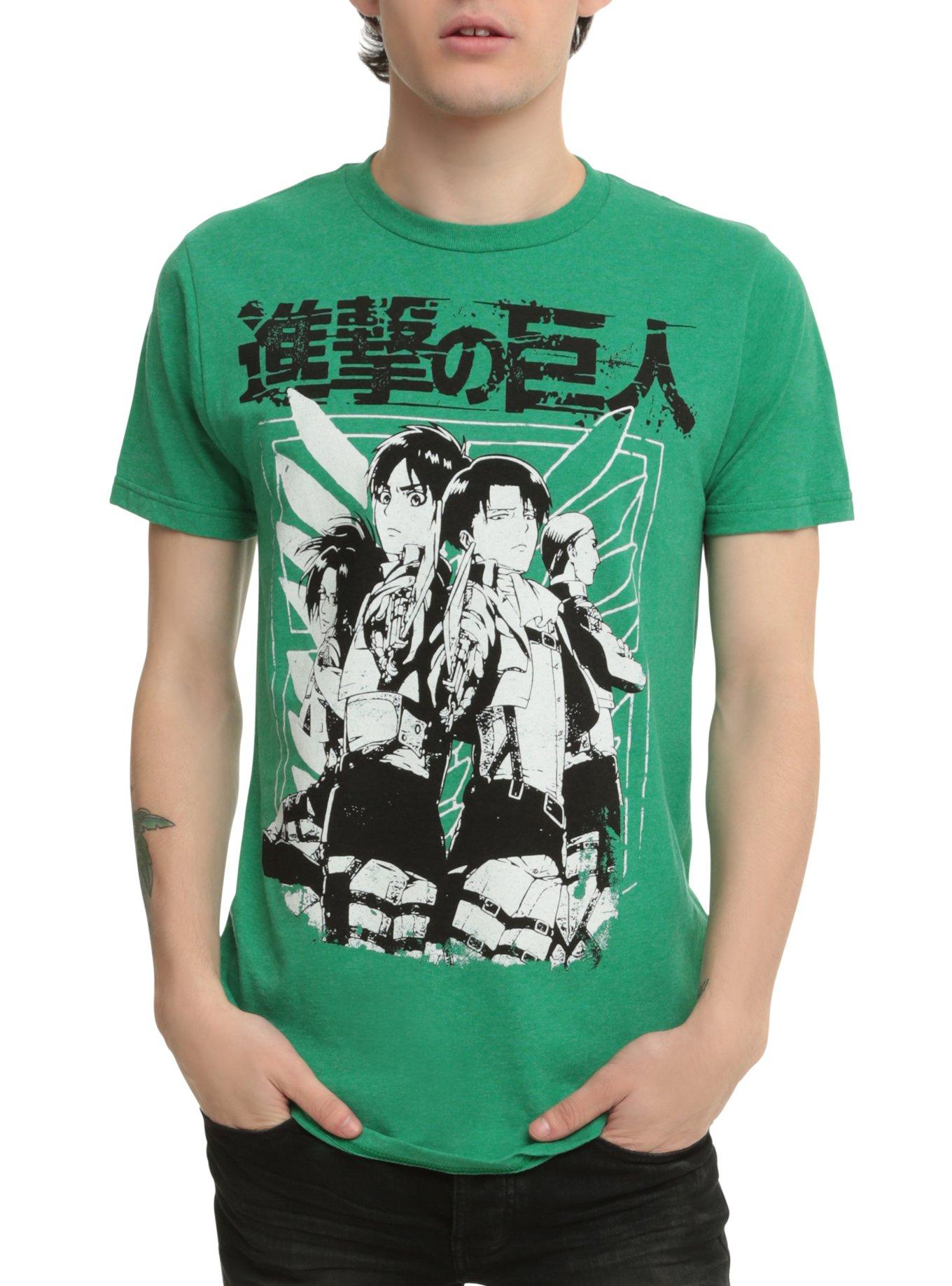 Attack On Titan Scout Regiment Leaders T-Shirt, , hi-res