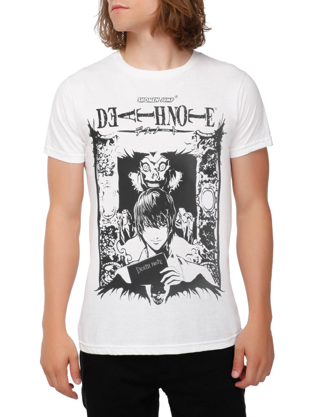 Death Note L T-Shirt, BLACK, hi-res