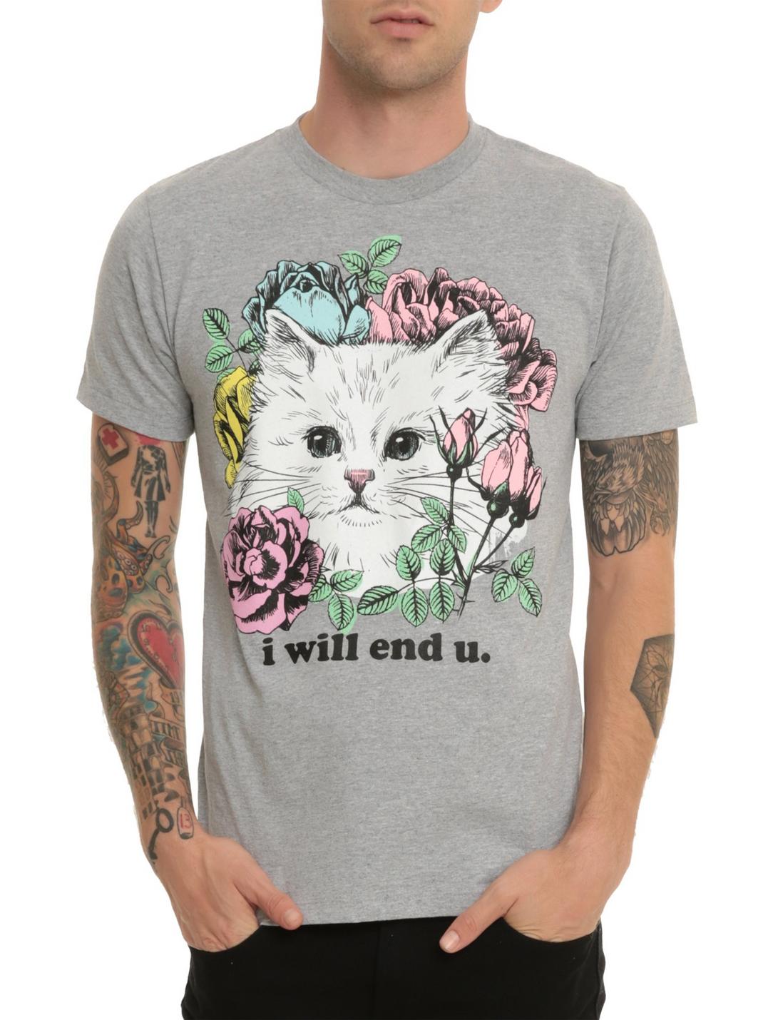 I Will End U Kitten T-Shirt, , hi-res
