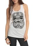 Star Wars Day Of The Dead Stormtrooper Girls Tank Top, IVORY, hi-res