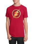 DC Comics The Flash Logo T-Shirt, BLACK, hi-res