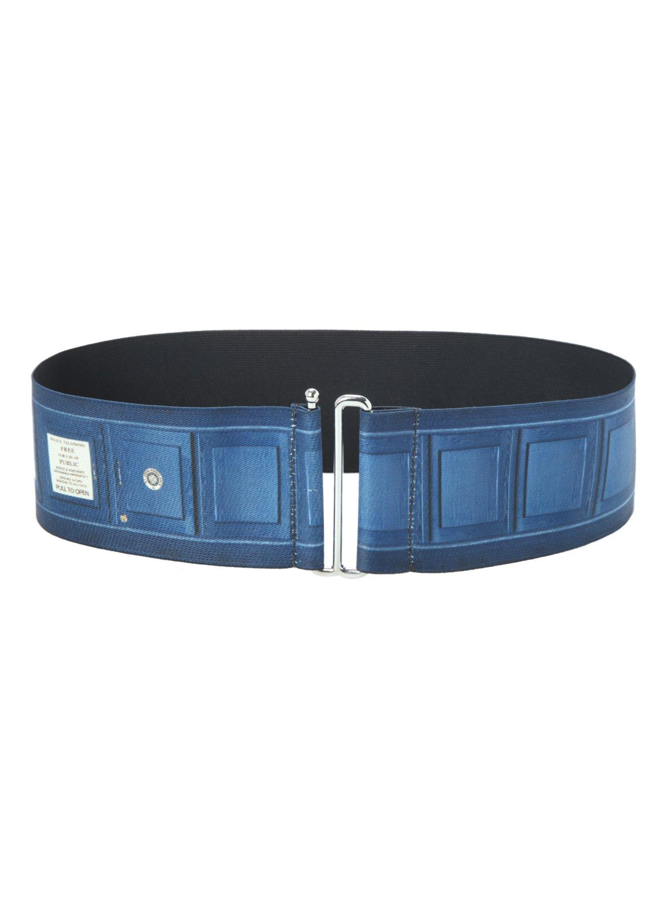 Doctor Who TARDIS Stretch Belt, BLACK, hi-res